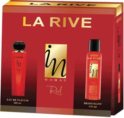 לה ריב סט אין וומן רד (א) בושם+דאו | La Rive Set In Woman Red (A) Perfume + Deo