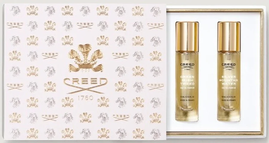 קריד סט אוונטוס, גרין איריש טוויד, סילבר מאונטין ווטר (ג) אדפ 3×10 מ״ל | Creed Aventus, Green Irish Tweed, Silver Mountain Water (G) EDP Set 3×10ml